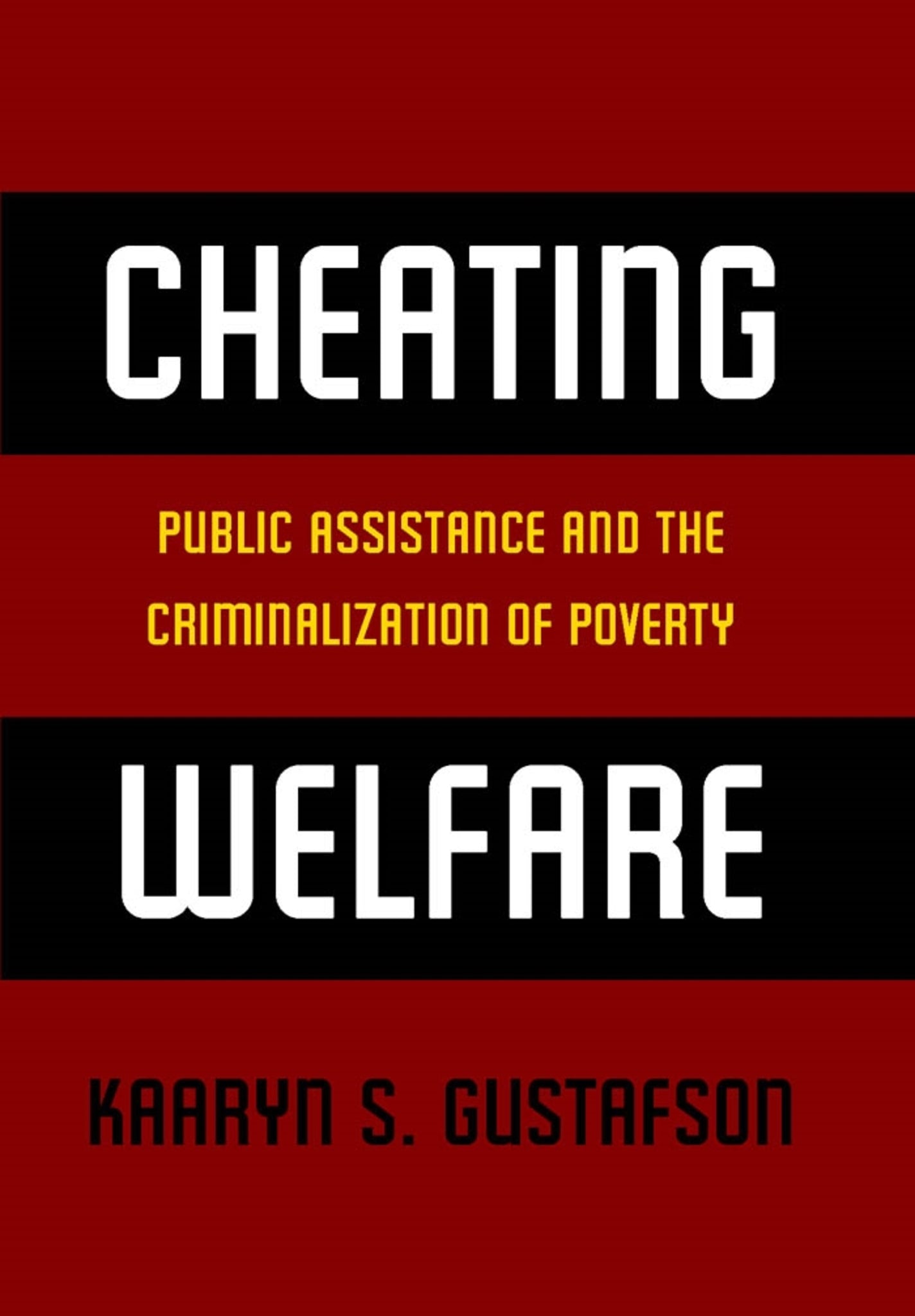 Cover image for Cheating Welfare ISBN 9780814760796